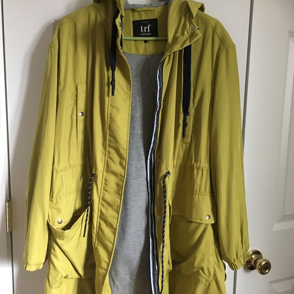 Zara Knee Length Raincoat
